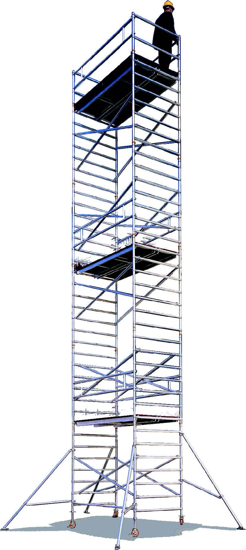 Hliníková pojízdná lešení